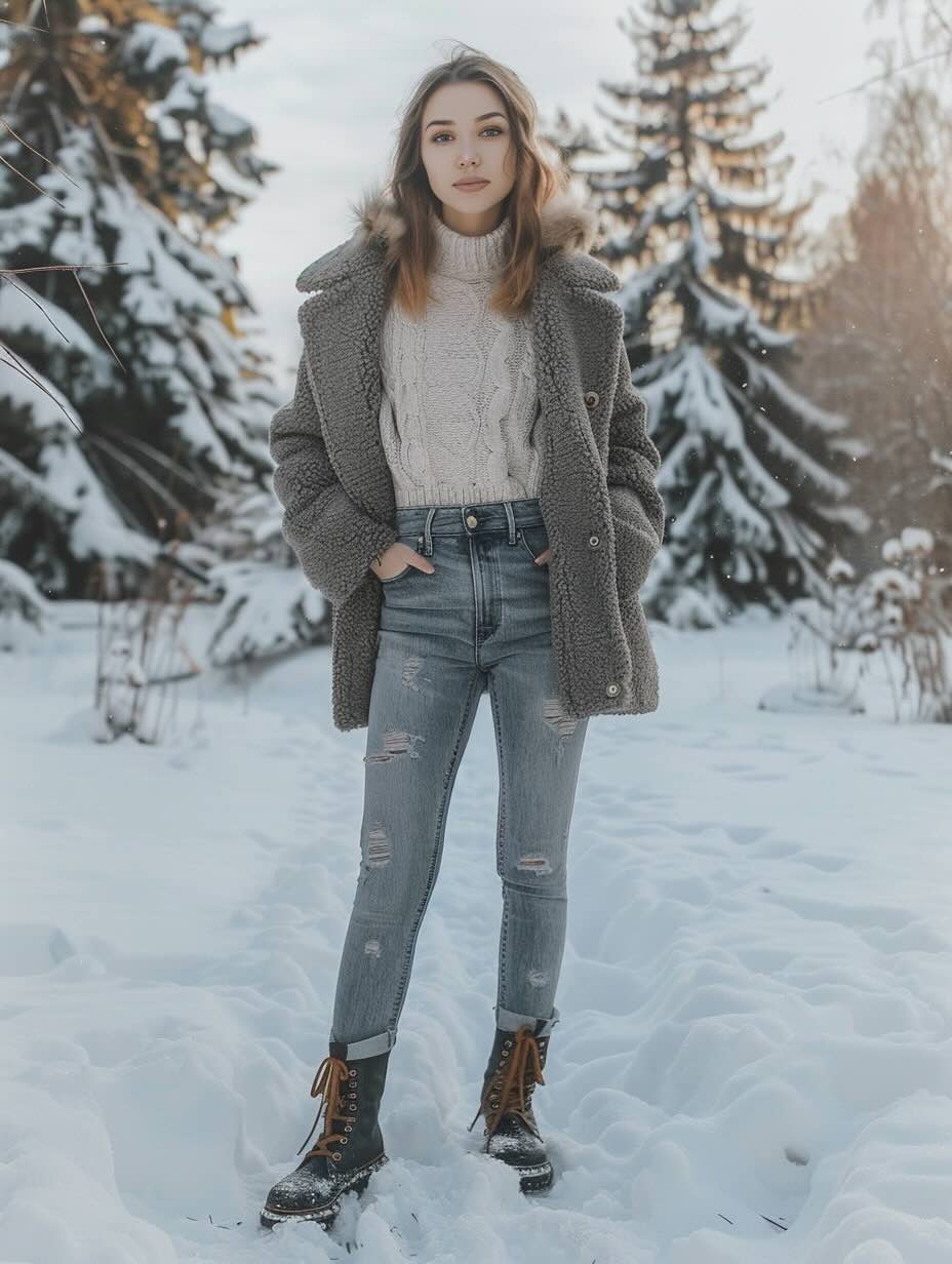 Outfits with Doc Martens For a Winter Adventure